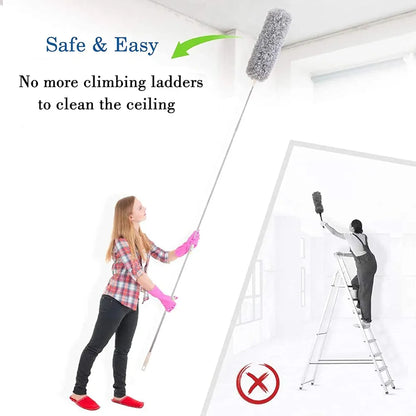 Flexible Fan Cleaning Duster for Multi-Purpose Cleaning of Home, Kitchen zx29 Wet and Dry Duster