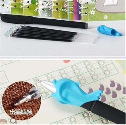 Sank Magic Book – English Practice Book | Includes 1 Pen & 1 Grip (Pack of 1)