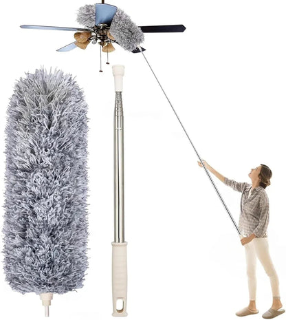 Flexible Fan Cleaning Duster for Multi-Purpose Cleaning of Home, Kitchen zx29 Wet and Dry Duster