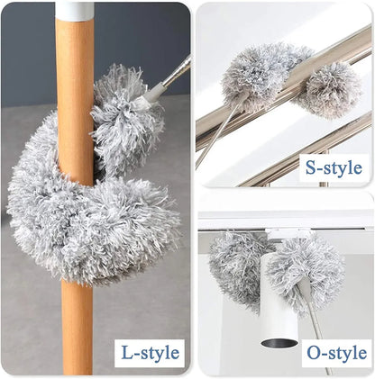 Flexible Fan Cleaning Duster for Multi-Purpose Cleaning of Home, Kitchen zx29 Wet and Dry Duster