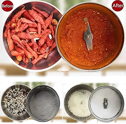 Grinder 350 W Mixer Grinder  (Electric Grinder With Coffee & Nuts Grains Bean Grinder Juicer Mixer GrinderR395 | 1 Jar | Multicolor)